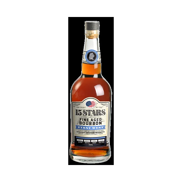 15 Stars Bourbon First West 750ml