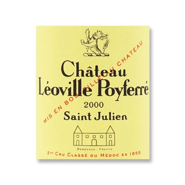 2000 Chateau Leoville Poyferre Saint-Julien