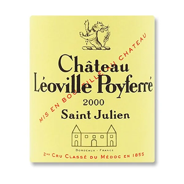 2000 Chateau Leoville Poyferre Saint-Julien