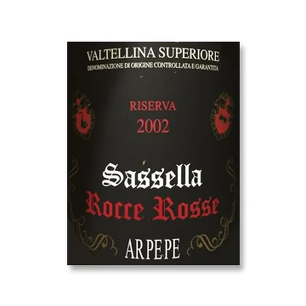 2002 Ar.Pe.Pe Sassella Riserva Rocce Rosse