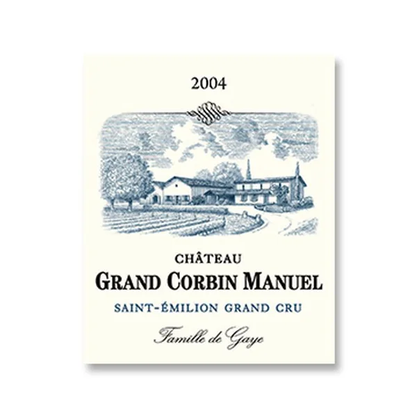 2004 Chateau Grand Corbin Manuel Saint-Emilion Grand Cru