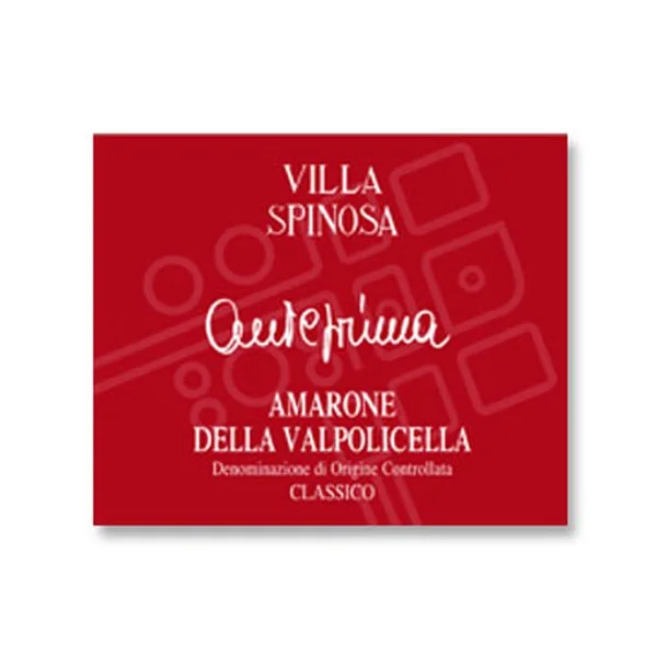 2008 Villa Spinosa Anteprima Amarone della Valpolicella Classico