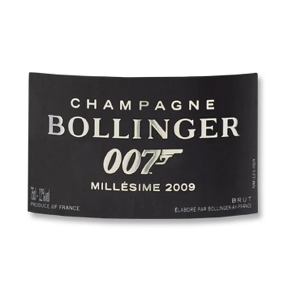 2009 Bollinger SPECTRE Limited Edition Grand Cru Champagne