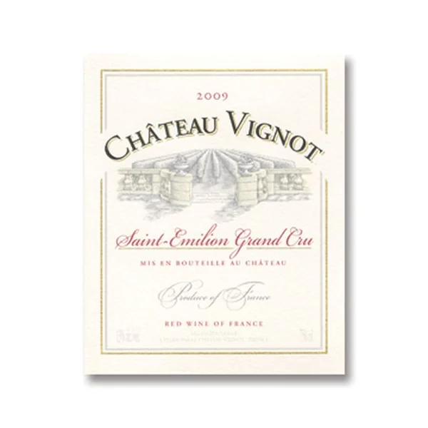 2009 Chateau Vignot Saint-Emilion Grand Cru