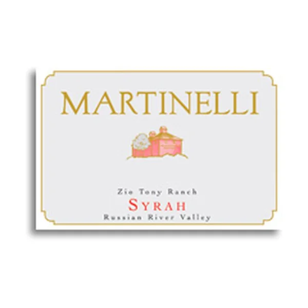 2009 Martinelli Winery Syrah Zio Tony Ranch Russian River Valley