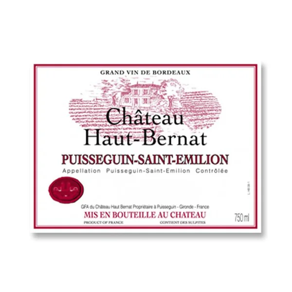 2010 Chateau Haut-Bernat Puisseguin-Saint-Emilion