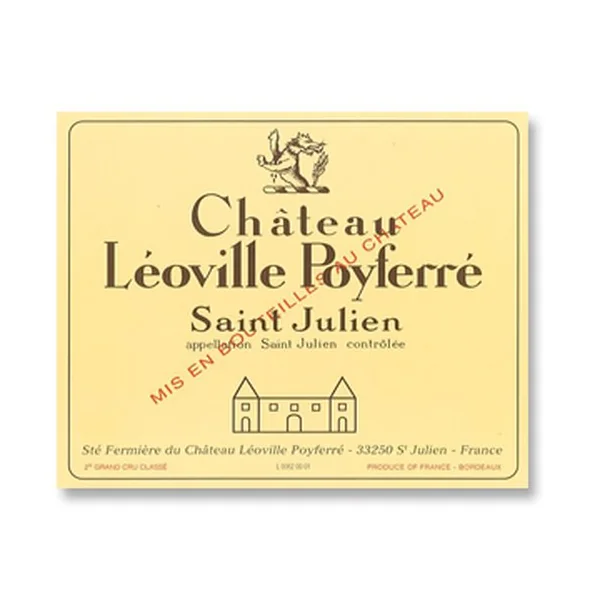 2010 Chateau Leoville Poyferre Saint Julien