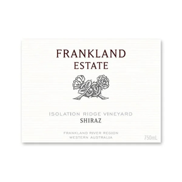 2011 Frankland Estate Shiraz Isolation Ridge Vineyard Frankland River