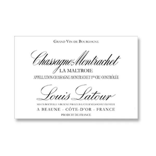 2011 Louis Latour Chassagne-Montrachet 1er Cru La Maltroie