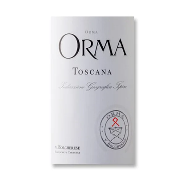 2011 Orma Toscana Rosso IGT