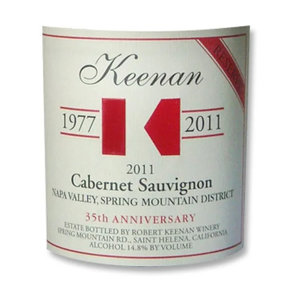 2011 Robert Keenan Winery Cabernet Sauvignon Reserve Spring Mountain District