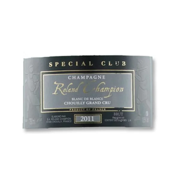2011 Roland Champion Special Club Blanc de Blancs Chouilly Grand Cru Brut Chardonnay Champagne