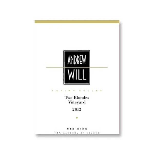 2012 Andrew Will Winery Two Blondes Vineyard Red