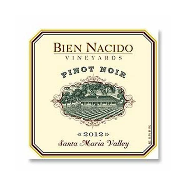 2012 Bien Nacido Estate Vineyard Pinot Noir Santa Maria Valley