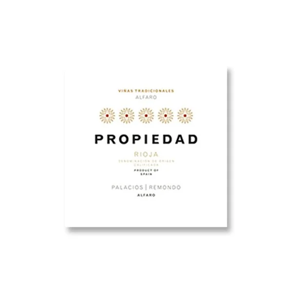2012 Bodegas Palacios Remondo Propiedad H Remondo Rioja