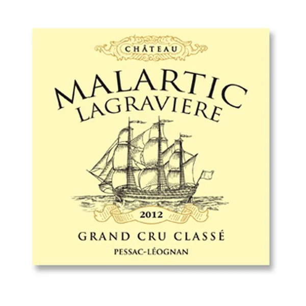 2012 Château Malartic-Lagravière Pessac-Lèognan
