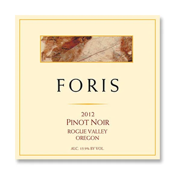 2012 Foris Pinot Noir Rogue Valley