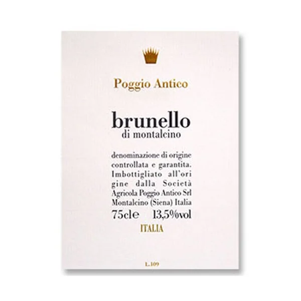 2012 Poggio Antico Brunello di Montalcino DOCG