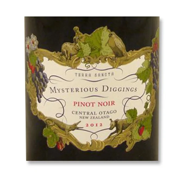 2012 Terra Sancta Pinot Noir Mysterious Diggings Central Otago