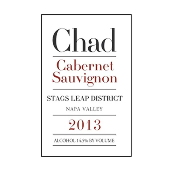 2013 Chad Cabernet Sauvignon Stags Leap District Napa Valley