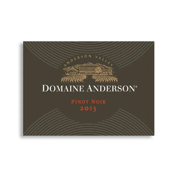 2013 Domaine Anderson Pinot Noir Anderson Valley