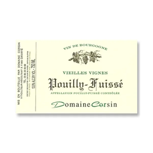2013 Domaine Corsin Pouilly-Fuisse Vieilles Vignes