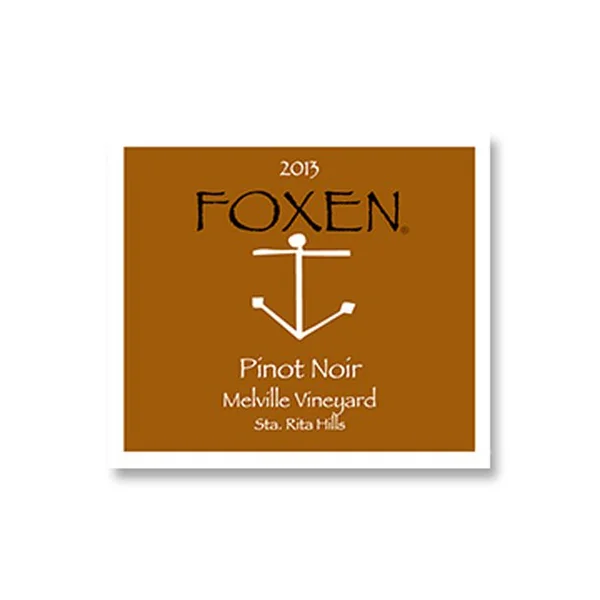 2013 Foxen Winery Pinot Noir Melville Vineyard Sta. Rita Hills