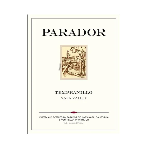 2013 Parador Cellars Tempranillo Napa Valley