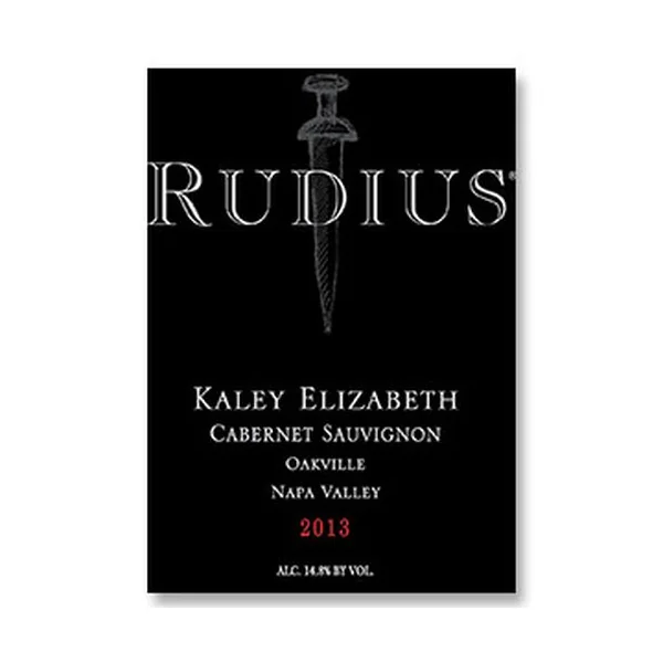 2013 Rudius Wines Kaley Elizabeth Cabernet Sauvignon