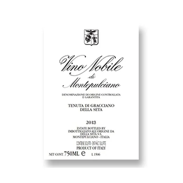 2013 Tenuta di Gracciano della Seta Vino Nobile di Montepulciano