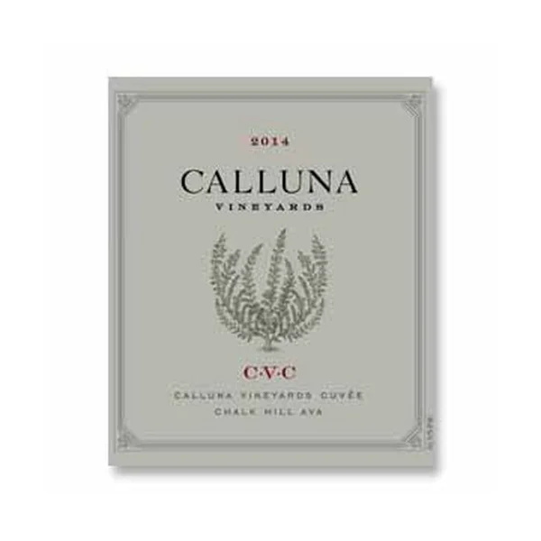 2014 Calluna Vineyards Calluna Vineyards Cuvee