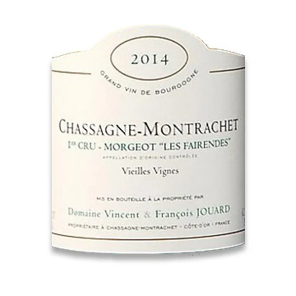 2014 Domaine Francois et Vincent Jouard Chassagne Montrachet 1er Cru Morgeot les Fairendes Vieilles Vignes