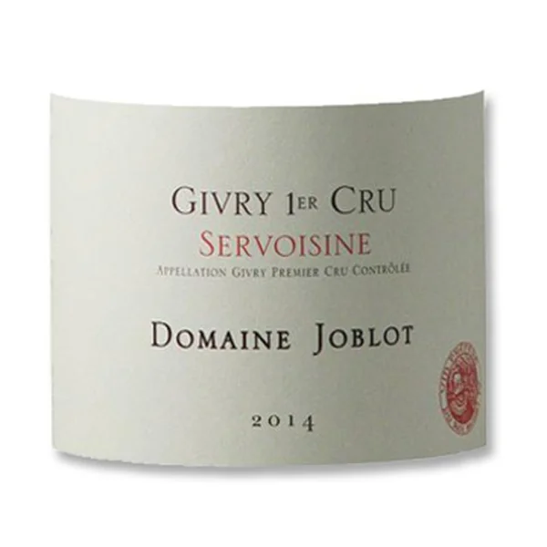 2014 Domaine Joblot Givry Clos De La Servoisine Premier Cru