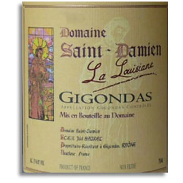 2014 Domaine Saint Damien Gigondas La Louisiane