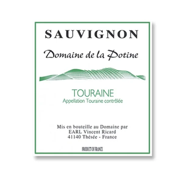 2014 Domaine Vincent Ricard La Potine Sauvignon Blanc Touraine