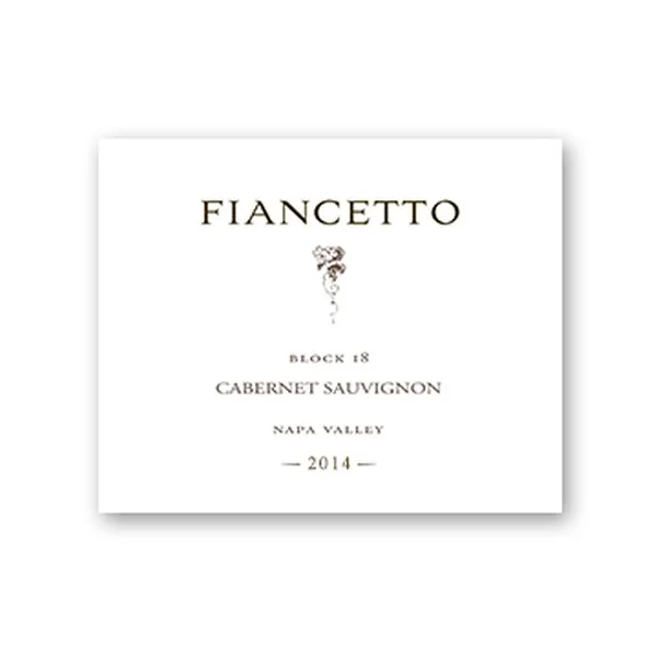 2014 Fiancetto Cabernet Sauvignon Napa Valley Block 18