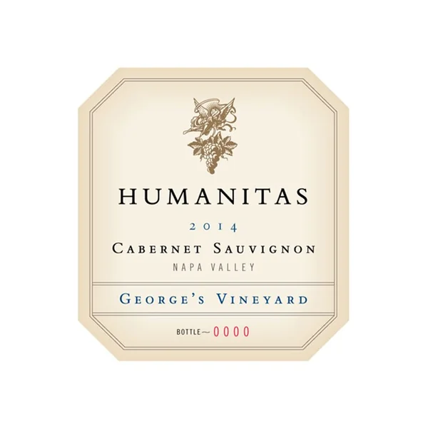 2014 Humanitas George's Vineyard Cabernet Sauvignon Napa Valley
