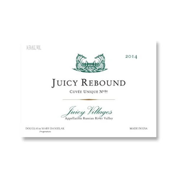 2014 Juicy Rebound Cuvee Unique No. 84 Juicy Villages Russian River