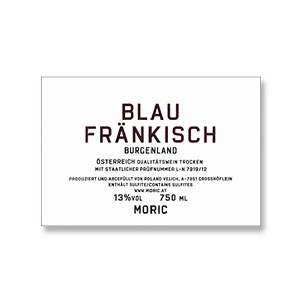 2014 Moric Blaufrankisch