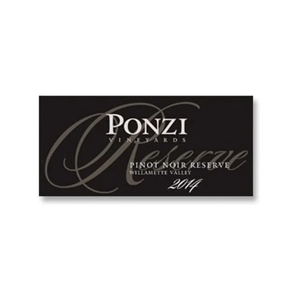 2014 Ponzi Vineyards Reserve Pinot Noir