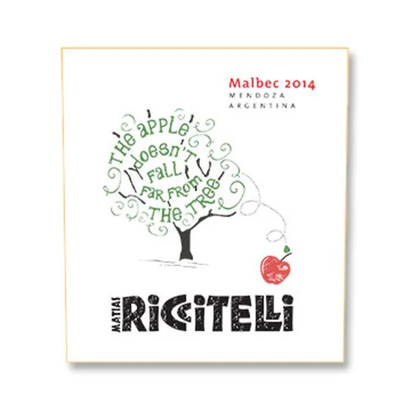 2014 Riccitelli The Apple Doesn't Fall Far From the Tree Malbec