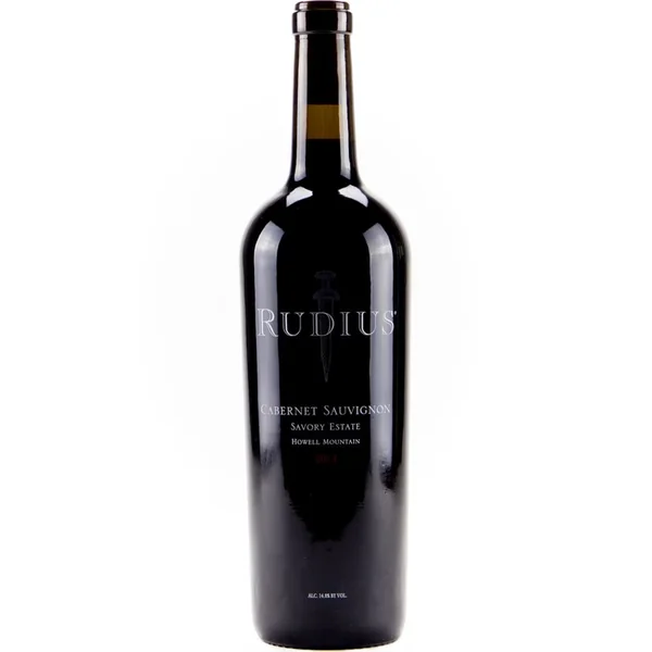 2014 Rudius Cabernet Savory Estate Vineyard Howell Mountain Napa