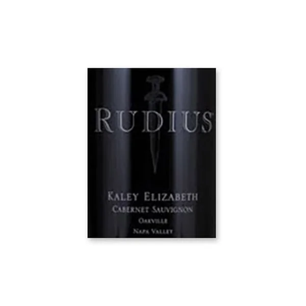 2014 Rudius Wines Cabernet Sauvignon Kaley Elizabeth Vineyard Oakville Napa Valley