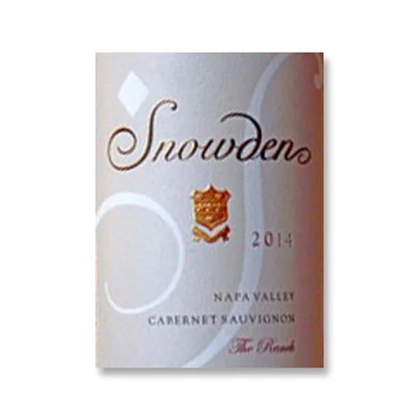 2014 Snowden Vineyard Cabernet Sauvignon The Ranch Napa Valley