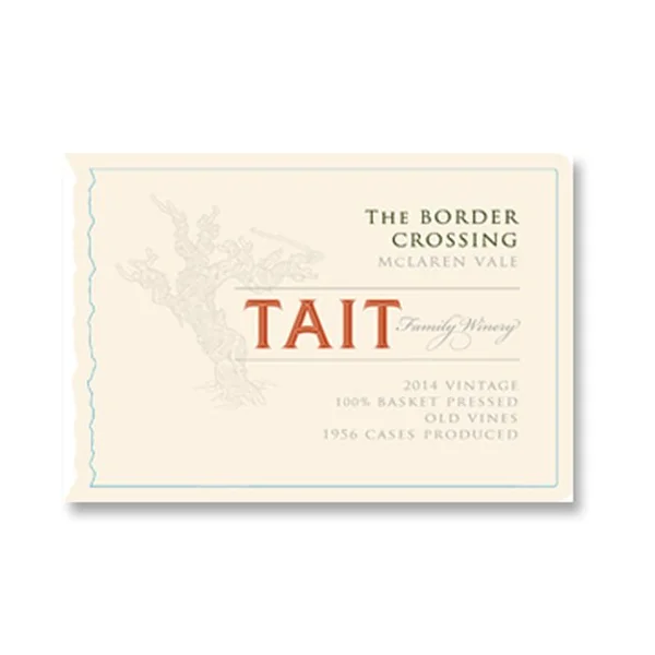 2014 Tait Wines The Border Crossing Old Vines Shiraz McLaren Vale