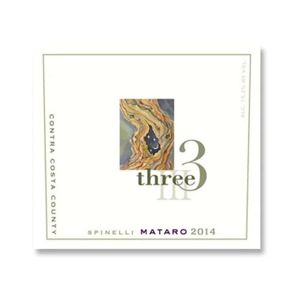2014 Three Wine Company Mataro Spinelli Vineyard