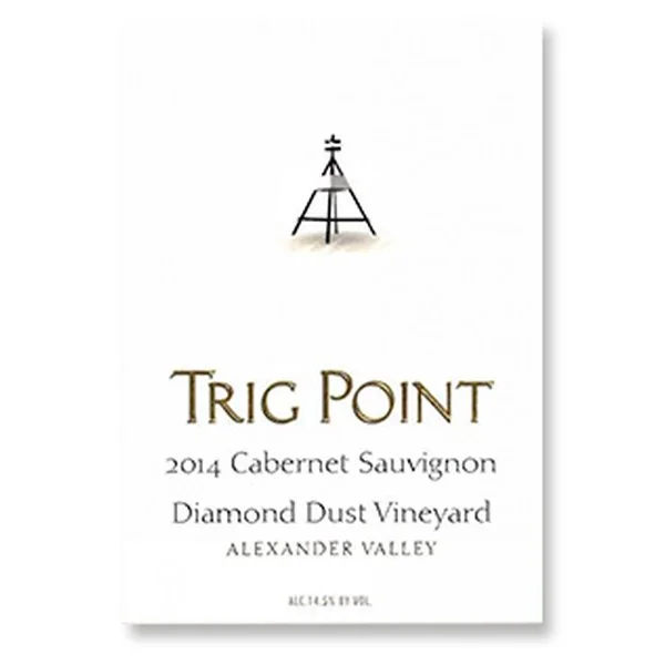 2014 Trig Point Cabernet Sauvignon Diamond Dust Vineyard Alexander Valley