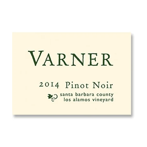 2014 Varner Pinot Noir Los Alamos Vineyard Santa Barbara County