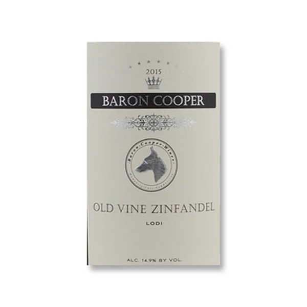 2015 Baron Cooper Old Vine Zinfandel