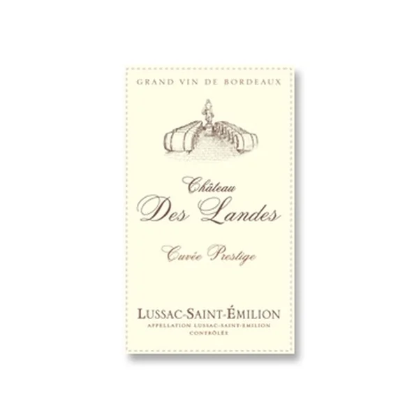 2015 Chateau des Landes Cuvee Prestige Lussac Saint Emilion